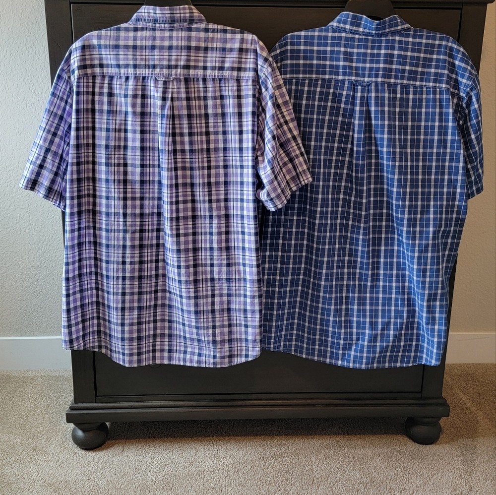 Chaps  button-down 2 shirts XXL